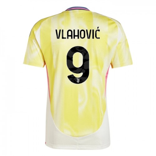 Maillot de Foot Juventus Vlahovic 9 Exterieur 2024-25 Maillot de Foot Juventus Vlahovic 9 Exterieur 2024-25